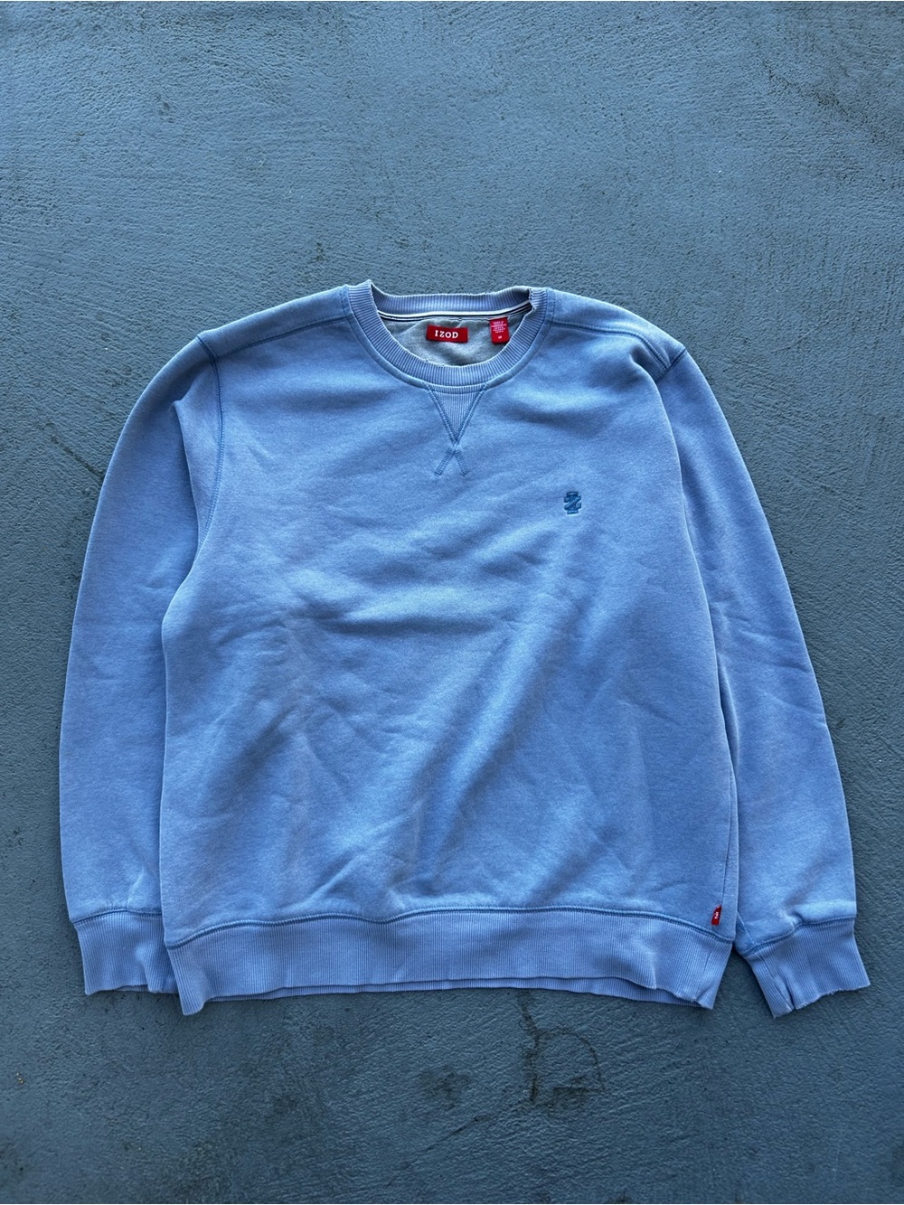 Izod Men’s Powder Blue Crewneck Sweatshirt